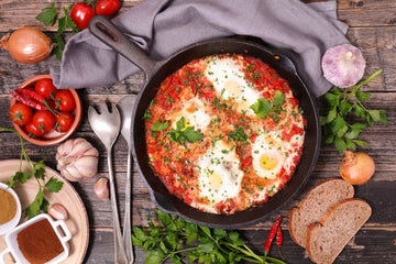 Shakshuka with Tofu and Kale